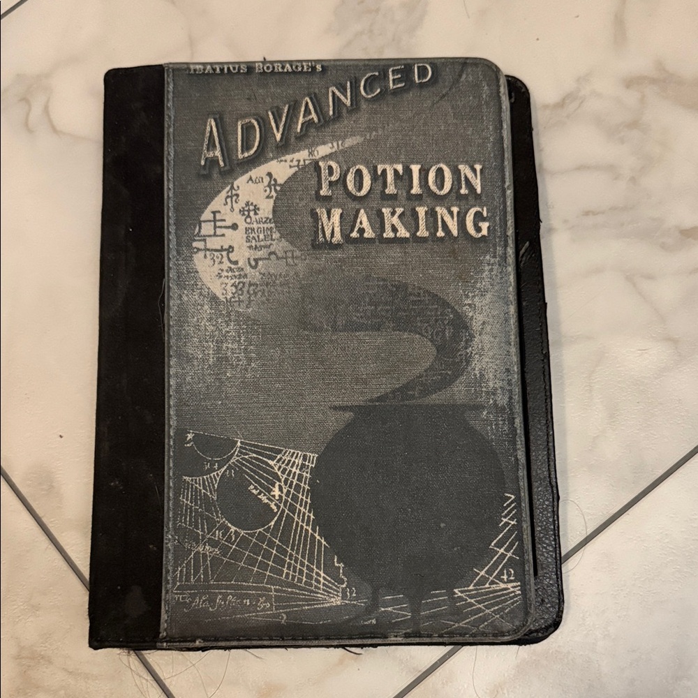 Advanced Potion Making Leather mini iPad cover.